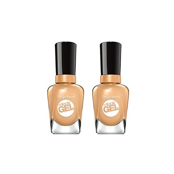 Sally Hansen 42291 How Nude Miracle Gel (Pack of 2)
