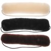 3pcs Elastic Rope Meatball Head Hair Tool Hair Bun Maker Hair Donut Bun Donut Bun Maker for Long Thick Hair Donut Bun Maker for Hair Donut Hair Bun Hair Accessories for Teen Girls