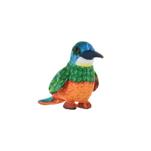 Wild Republic Rainforest Jacamar, Stuffed Animal, 4.5 Inches, Plush Toy, Fill is Spun Recycled Water Bottles, Eco Friendly