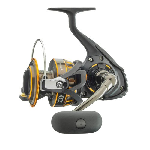 Daiwa Saltwater Spinning Reel, Black/gold (Model May Vary)