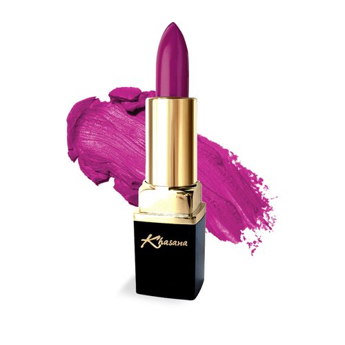 Khasana Lipstick. Long Lasting Hydrating Lip Color, Moisturizing Formula, Infused with Vitamin E and Vitamin C. Lip Makeup, Matte lipstick # 145