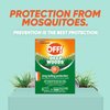 OFF! Deep Woods Insect Repellent Towelettes, Long Lasting Protection from Mosquitoes, Unscented, 12 Count Individually Wrapped Wipes