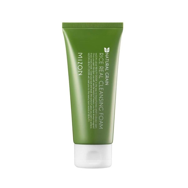 Mizon Natural Grain, Rice Real Cleansing Foam, 5.07 fl oz (150 ml)
