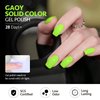GAOY Neon Green Gel Nail Polish, 16ml Soak Off Gel Polish, UV Light Cure for Nail Art DIY Manicure at Home, 2278 Neon Green