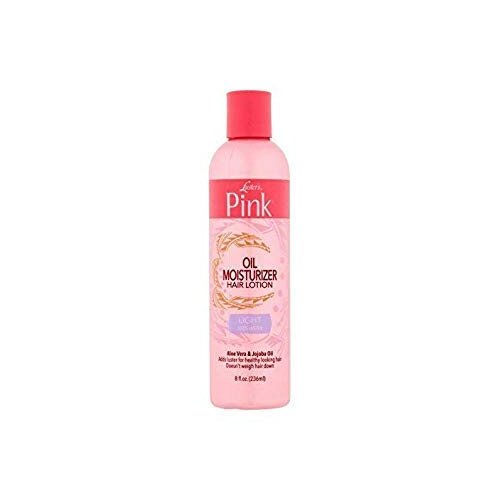 Luster's Pink Oil Moisturizer Hair Lotion Aloe Vera & Jojoba Oil 8 oz ( Pack of 3)