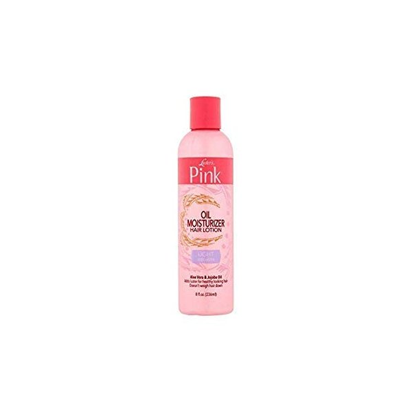 Luster's Pink Oil Moisturizer Hair Lotion Aloe Vera & Jojoba Oil 8 oz ( Pack of 3)