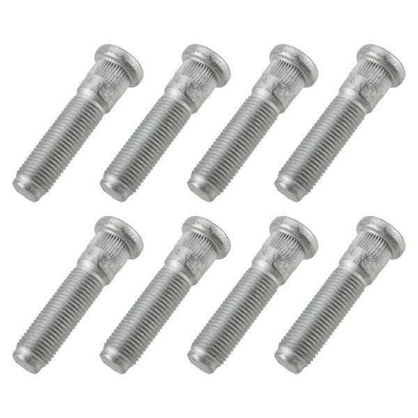 Carbhub 8Pcs Front & Rear Wheel Hub Stud Set Fit for 2012-2019 Dodge Ram 2500 3500 Replace 6509866AA, 06509866AA
