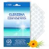 CLERZENA Clear Pimple Patches for Face - Hydrocolloid Acne Patches Salicylic Acid Tea Tree Oil Calendula Oil – Acne Patch Zit Stickers - Acne Dots for Skin Care