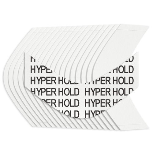 Sunshine Tape Hyper Hold Hairpiece Wig Tape (108 Pieces) | A Curve | Made in USA | Double Sided Adhesive Tape for Toupee Lace Front Wig | Ultra Hold Waterproof Strips
