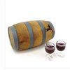 EatingBiting 1:12 Doll Mini House Christmas House Miniature Furniture Beer Barrel Cask Beer Keg Beer Mug 3Pcs Set (1 Beer Barrel & 2 Cup) Photography Props House Ornaments