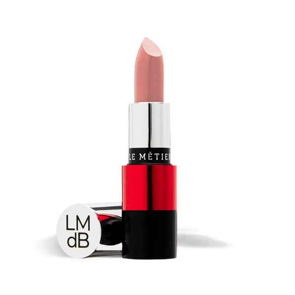 MĒTIER® Colour Core Creamy & Hydrating Demi-Matte Lipstick, Highly Pigmented Color, Infused with Argan Oil & Vitamin E (Chelsea - nude pink)