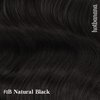 HOTBANANA Human Hair Clip in Hair Extensions, Natural Black 120g Clip in Hair Extensions Real Human Hair Straight Remy Hair Clip in Hair Extensions 24 Inch 7pcs