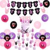 Rock Baby Shower Decorations for Girls, Music Theme Baby Shower Party Supplies with Girls Rocks Banner Cake Topper, Guitar Foil Balloons for Music Rock and Roll Baby Shower Party Decor