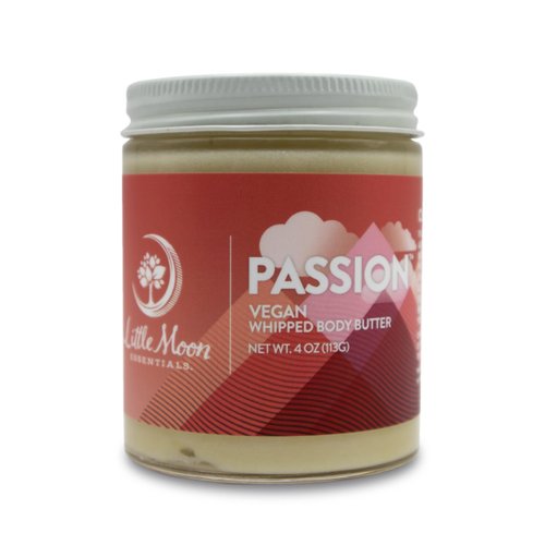 Little Moon Essentials Passion Body Butter, Vegan & Cruelty-Free Moisturizer with Cocoa Butter & Shea Butter