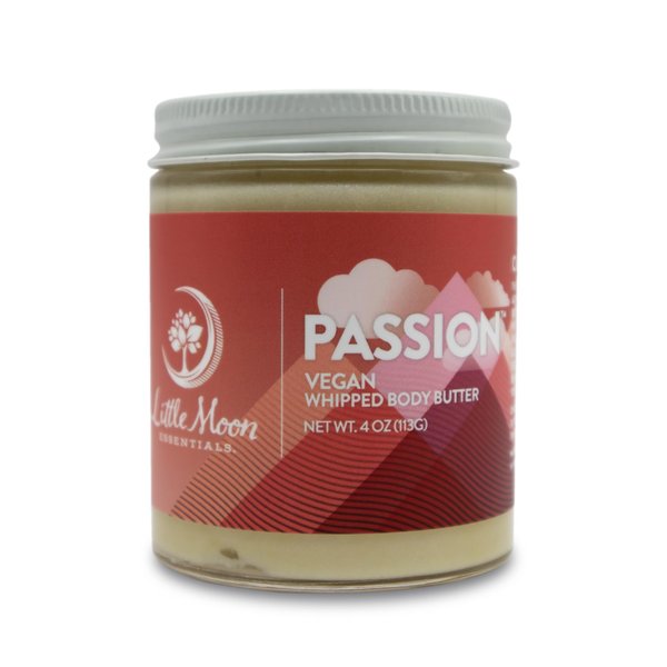 Little Moon Essentials Passion Body Butter, Vegan & Cruelty-Free Moisturizer with Cocoa Butter & Shea Butter