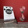 1 Year (365 Days) Retirement Count Down 5.75"x3.75" Black and White Tear Off Countdown Calendar Table and Desk Unit - Perfect for Office, Event, Corporate and Door Gifts