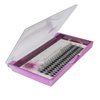 Dedila 8/10/12/14/16/17/18/20mm 60pcs 20 Root Grafting Individual False Eyelashes Mink Natural Long Eye Lashes Cluster Extension Makeup Beauty Fake Eyelash (11mm)