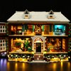 BrickBling LED Lighting Compatible with Lego Home Alone 21330 Building Kit, Newest Sound Version Light Compatible with Lego 21330, Play Music (Not Included The Model)