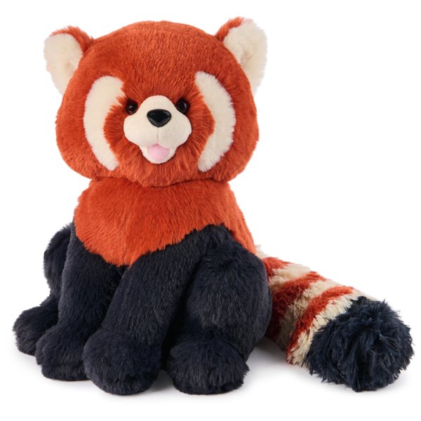 GUND Cedar Red Panda Plush, Premium Red Panda Stuffed Animals for Ages 1 and Up, Orange/Blue, 10”