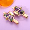 Mardi Gras Hair Clips Accessory Festive Glitter Crown Charms Hairpins for Women Girls Funny Fiesta Mexican Holiday Party Jewelry Gifts (Crown)