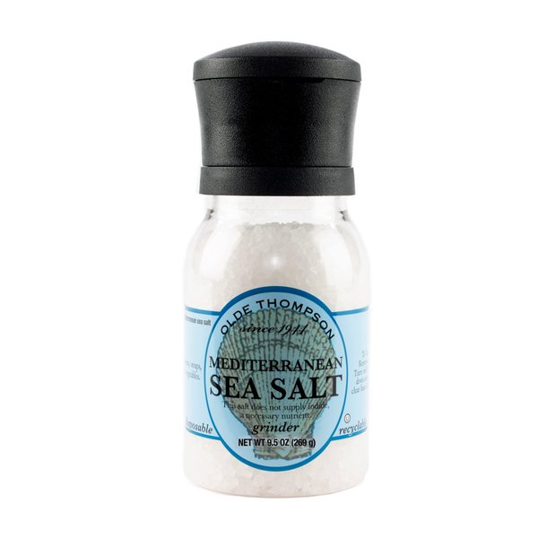 Olde Thompson Mediterranean Sea Salt, 9.5-Ounce Grinders