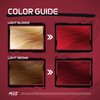Splat Midnight Scarlet Semi Permanent Hair Dye Kit, 1 Application, Includes Deep Reconstructor Conditioner, Lasts 30 Washes, No Bleach Required, Vegan & Cruelty Free Hair Color