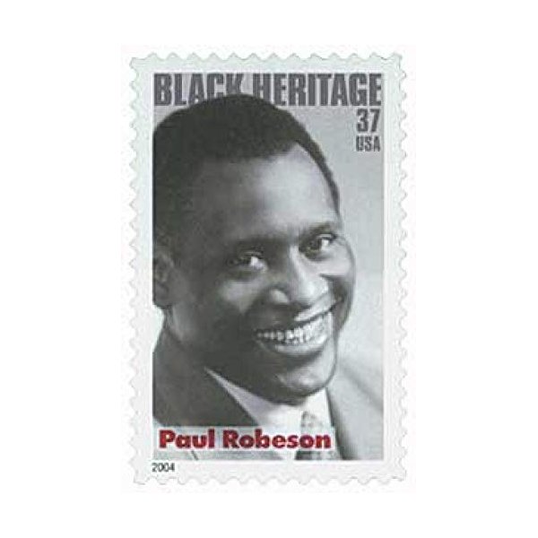 USA 2004 Paul Robeson Black Heritage Postage Stamp, Catalog No 3834