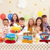 Zonon 12 Pieces Gone Fishing Party Supplies Fishing Centerpieces Fisherman Friendsmas Honeycomb Party Decorations Summer 3D Fishing Table Decor for Birthday Party Decorations