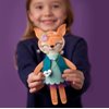 Craft-tastic – Make a Fox Friend Craft Kit – Learn to Make 1 Easy-to-Sew Stuffie with Clothes & Accessories