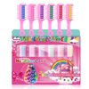 New Hair Chalk Comb for Girls and Kids with light hair, Washable Temporary Hair Color Dye for Kids Ages 5 6 7 8 9 10+ Birthday Party Gift Cosplay DIY, Christmas, Halloween