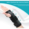 PKSTONE Wrist Brace with Removable pad for Carpal Tunnel,Night Wrist Sleep Support Brace, Fits Both Hands,Hand Support with Pressure strap for Arthritis, Tendonitis, Sprains,Wrist Pain