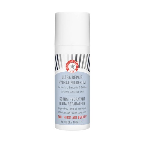 First Aid Beauty Ultra Repair Hydrating Serum with Hyaluronic Acid, Anti-Aging Face Serum for Sensitive Skin, 1.7 Ounces