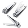 32 Pieces Stainless Steel Nail Clipper Silver Toenail Clippers Set Fingernail Clipper Cutter