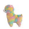 Cuddly Soft Stuffed Toy 7" Llama Rainbow Alpaca Doll Lamb Stuffed Animal Toys Kids' Plush Pillow Cushion Fiesta Toy Graduation Valentine's Day Birthday Xmas Christmas Best Gifts