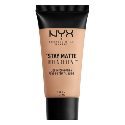 NYX PROFESSIONAL MAKEUP Stay Matte But Not Flat Liquid Foundation, Soft Beige, 1.18 Ounce