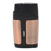 Xikar ELX Double Jet Flame Lighter with 9mm Cigar Punch, Ergonomic Design, Vintage Bronze