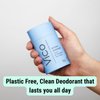 Vico Natural Plastic Free Deodorant Stick, 2.65 Oz, Atlantic Sea Breeze - Aluminum Free, Effective Odor Protection, Plastic Free, Vegan, Cruelty Free, Unisex, Men, Women