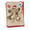 The Best Card Company - 12 Boxed Christmas Greeting Cards (1 Design, 12 Cards) - Tropical Beach and Vacation Holidays, Bulk Set - Holiday Sand Angels C6844BXSG-B12x1