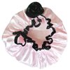 Kella Milla Stylish Satin Shower Cap, Pink/Rose
