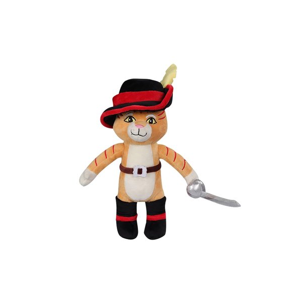 Feeriay Puss Plush Toy in Boots 12.2 in Cat in Boots Stuffed Animal Plushie Doll Puss Figure Pillow for Kids Gifts (Puss, 12.2 inch)
