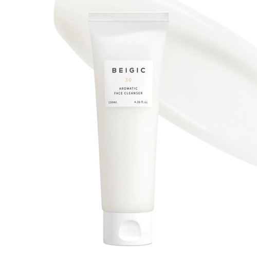 BEIGIC Aromatic Face Cleanser |130ml / 4.39 fl.oz |Hyaluronic Acid & Micellar Water included | Vegan | Cruelty-Free | Korean Skincare