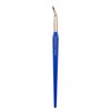 Bdellium Tools Professional Makeup Brush - Golden Triangle 708 Bent Eyeliner - With All Vegan and Soft Synthetic Fibers, For Smooth Application (Blue, 1pc)