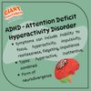 GIANTmicrobes ADHD Plush, Funny ADHD Gifts, Neurodivergent Gifts, Neurodiversity Gifts, ADHD Awareness, ADHD Office, Mental Health Therapist Gifts, Mental Health Matters, Emotional Support Plush