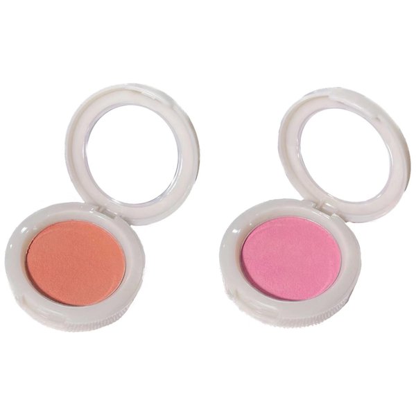 Zoeyirou Powder Blush Set, Lightweight, Smooth, Natural Powder Blush with Long-Lasting All-Day Face Enhancing Makeup Color, Blends Easily，2 Count (2, SET A, medium)