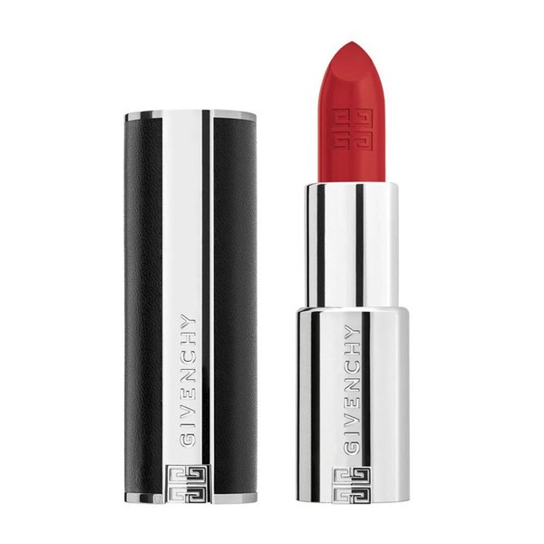 Givenchy Rouge Interdit Intense Silk Satin Matte Lipstick N306 Carmin Escarpin