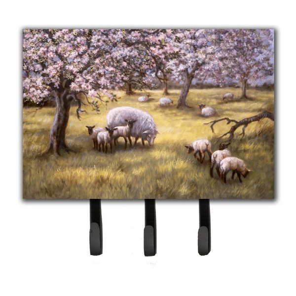 Caroline's Treasures Sheep by Daphne Baxter Leash or Key Holder BDBA0133TH68, Triple, Multicolor