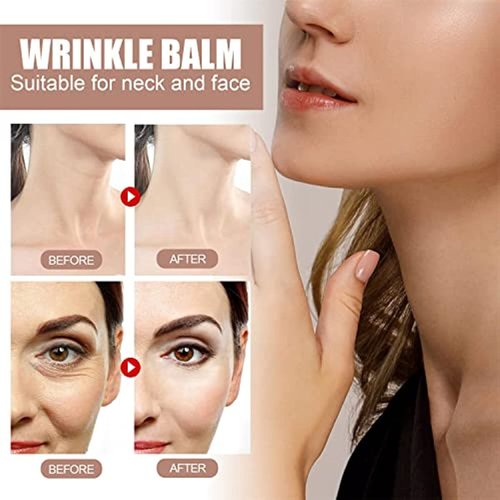 3PCS Wrinkle Bounce Moisturizing Balm, Wrinkle Multi Balm Stick, Multi-Moisture Balm Stick, Anti-Aging and Anti-Wrinkle Balm Sticks for Face and Neck