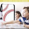 400 Card Binder Pockets, Trading Card Binder with Sleeves, Baseball Card Binder, Trading Card Albums Sports Card Binder Collectible Fits 400 Cards with 50 Removable Sleeves