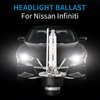 Xenon HID Headlight Ballast Control Unit with Igniter & D2S Bulb - Compatible with Nissan Altima, 350Z, Maxima, Murano, Rogue, Infiniti G35, G37, FX35- Replaces 28474-8991A 28474-89904 NZMNS111LAN