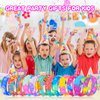 Fidget Toys Pop Fidgets Its Party Favors for Kids 4-8,12 Pcs Fidget Pop Bracelet for Children Toddler Toys Stress Pop Bubble It Sensory Toys for Kids Boys Girls Classroom Prizes Toys